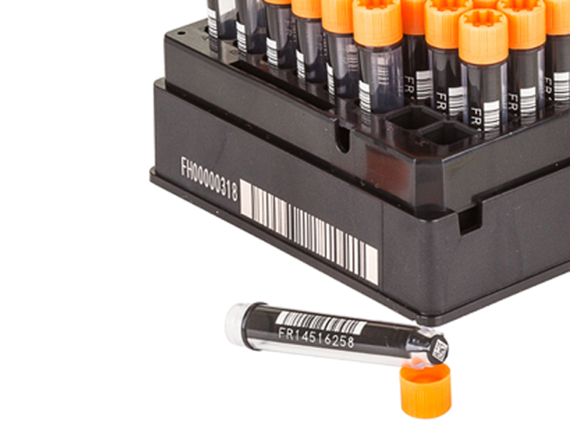 FluidX 96Format, 1.0ml External Thread, NextGen Jacket, TriCoded Tube